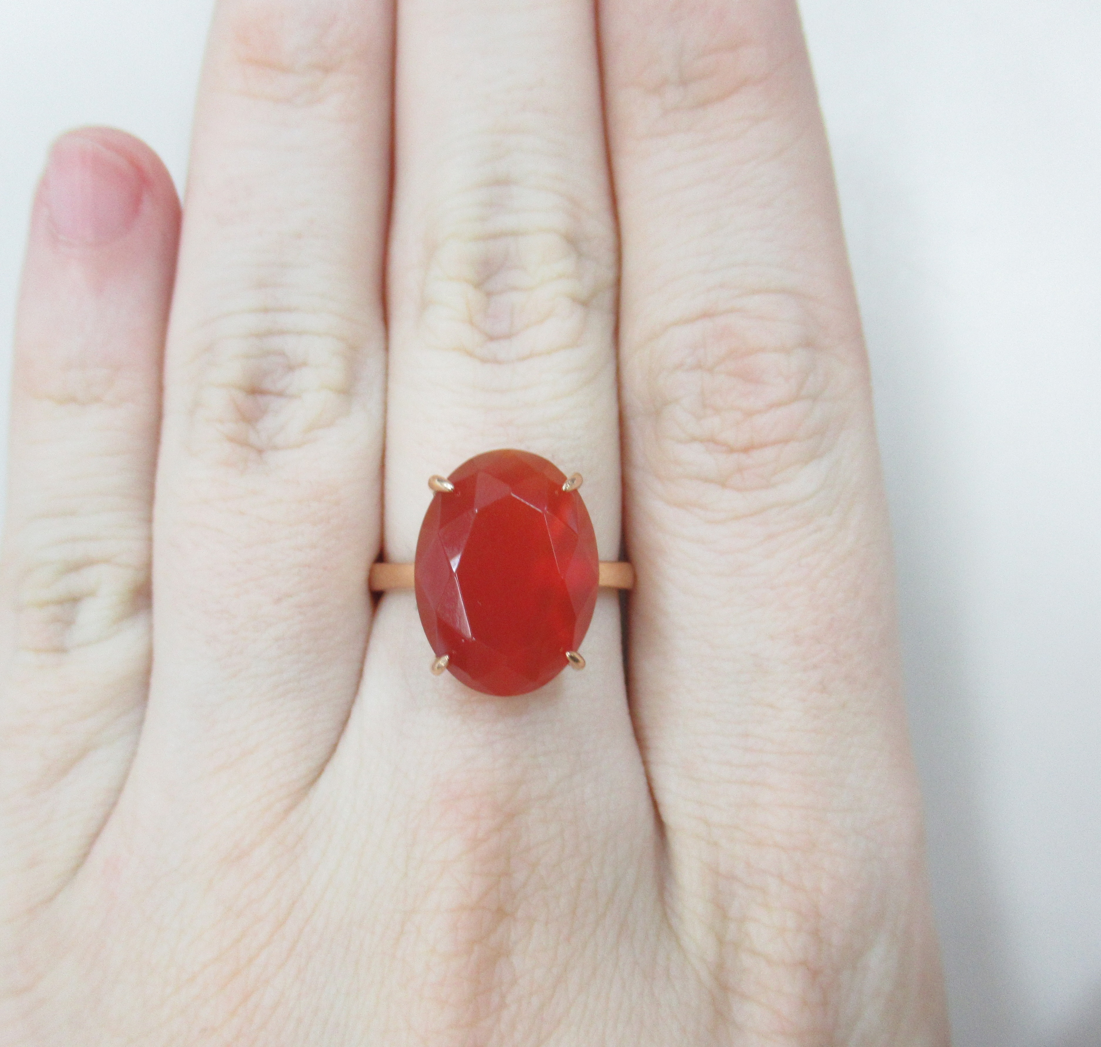 Серебряное кольцо с агатом